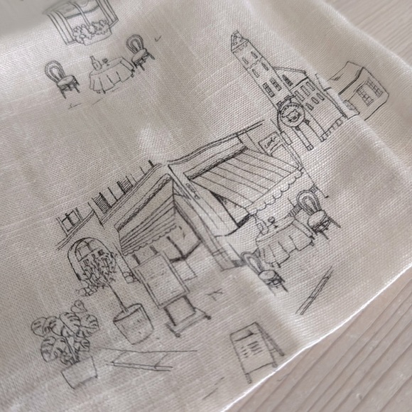 Elodie Cream Asymmetrical Skirt w/ built in shorts - Picture 3 of 5